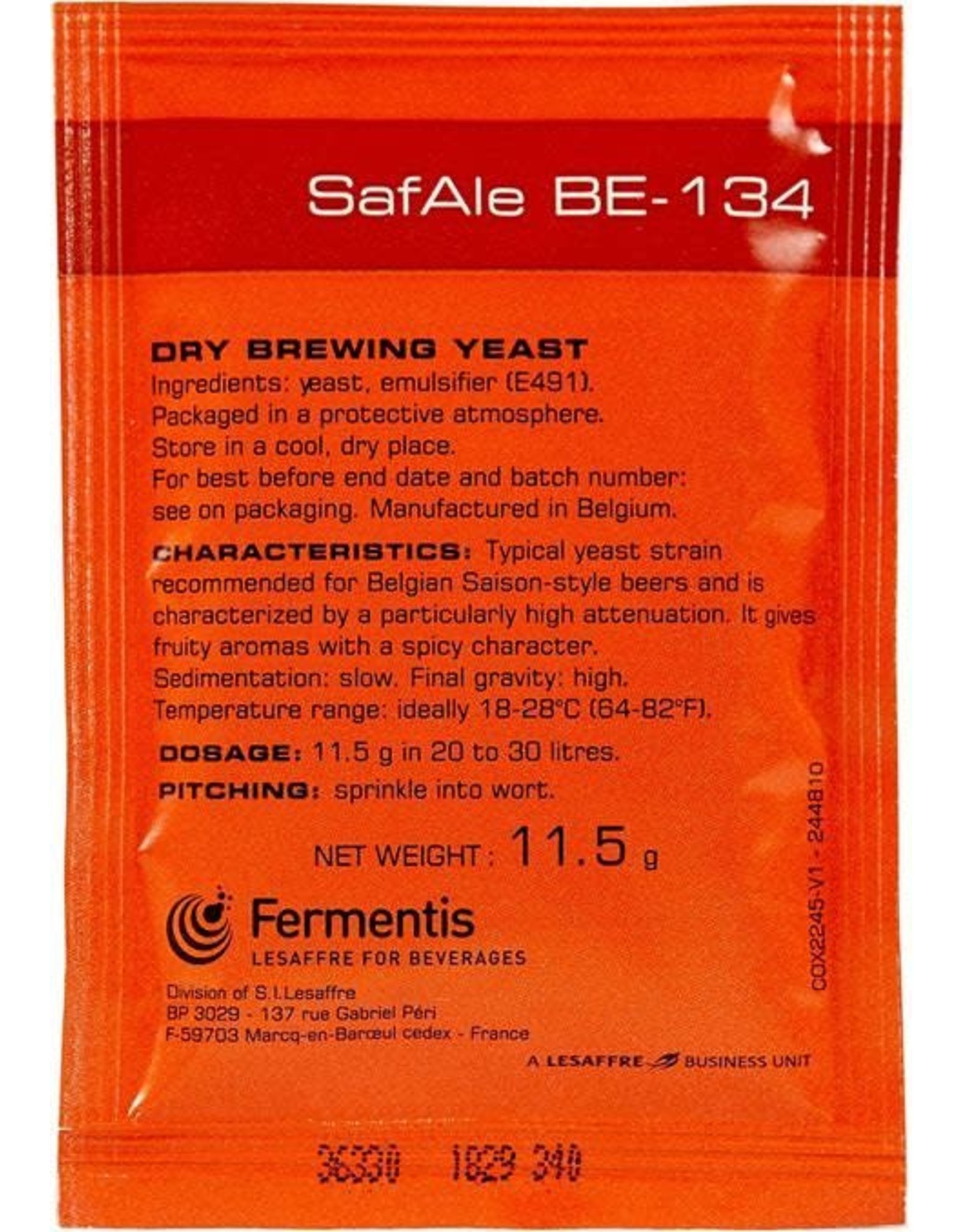 Fermentis SAFALE BE 134 Yeast