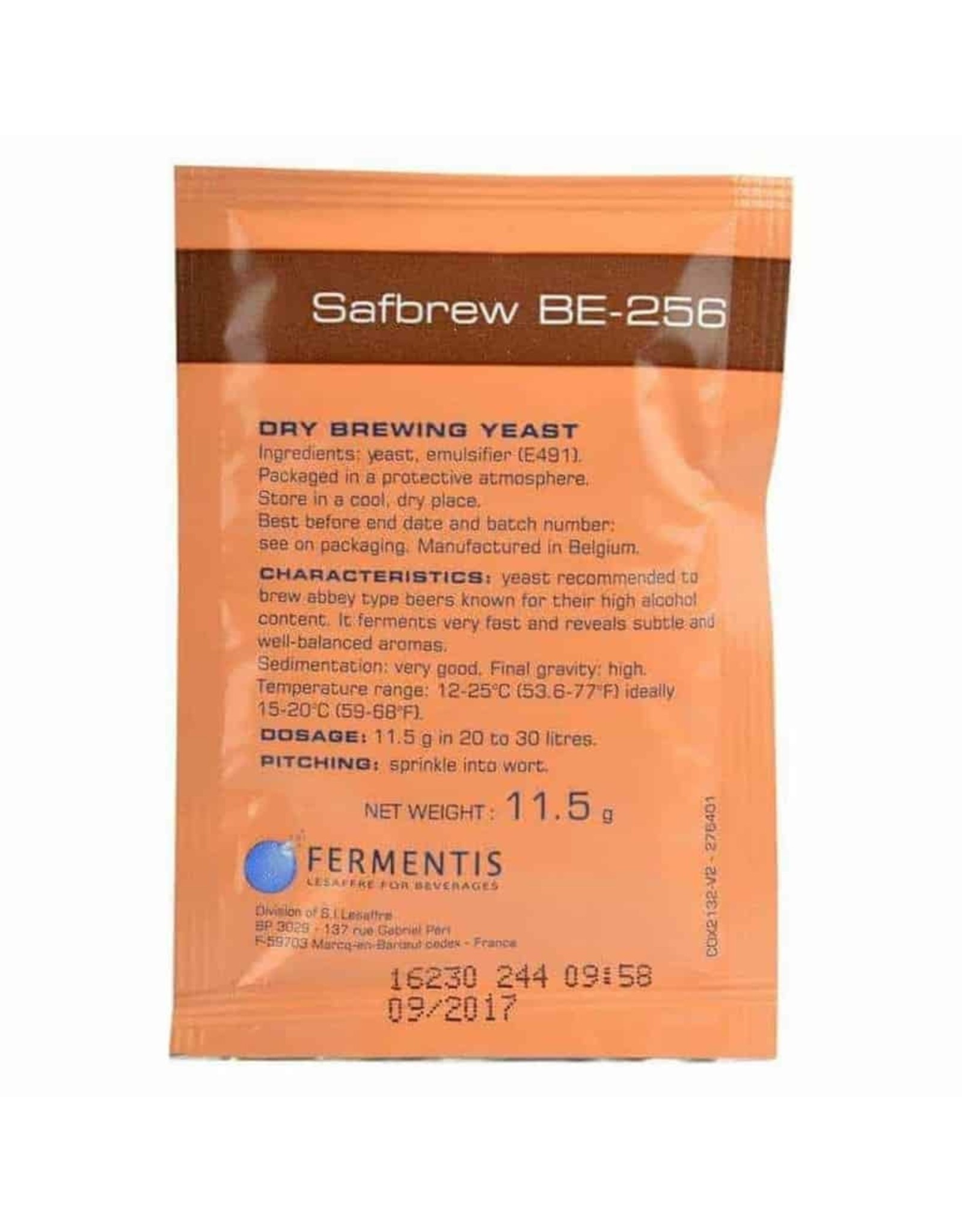 Fermentis SAFBREW BE 256 Yeast