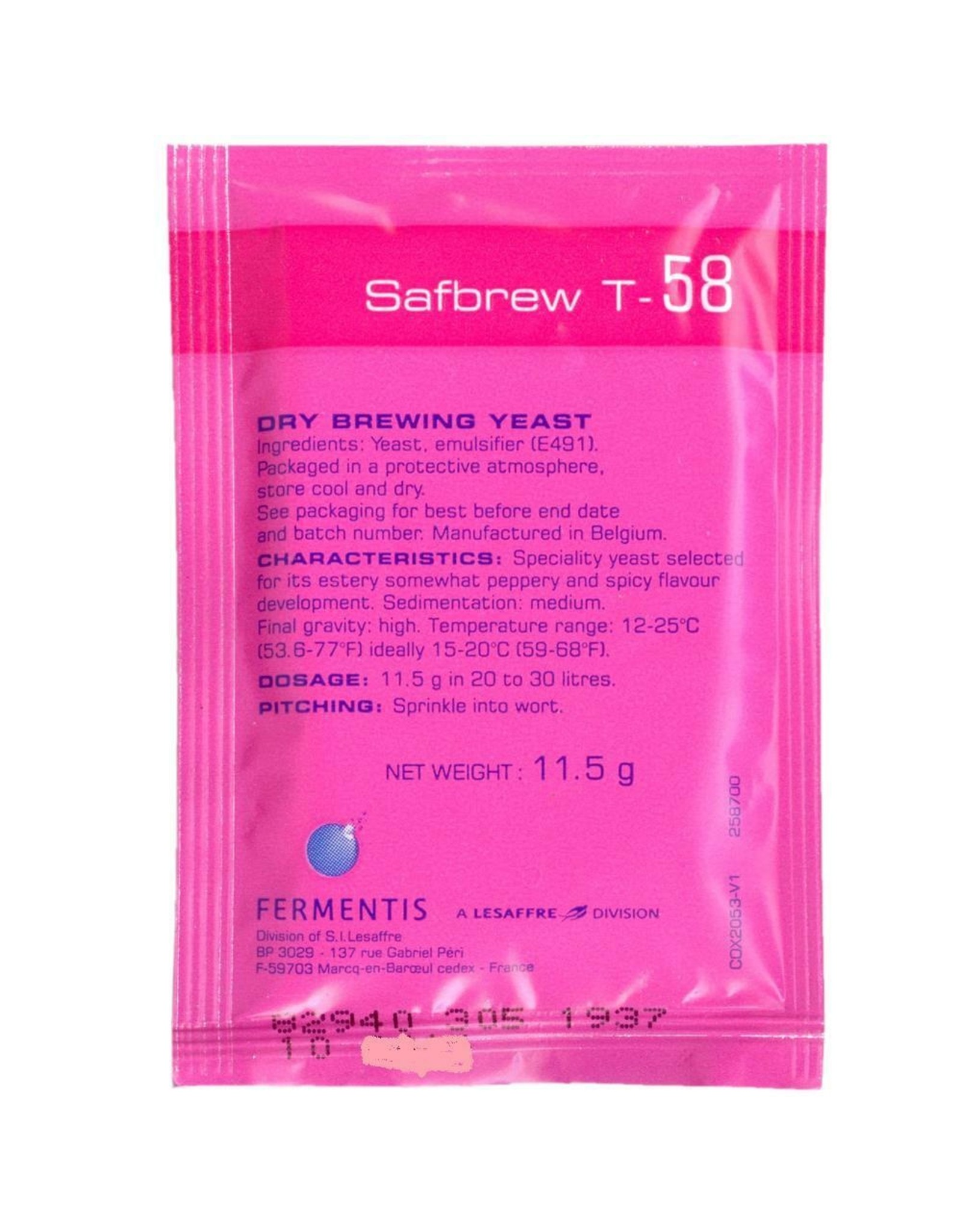 Fermentis Fermentis Safale T-58 yeast