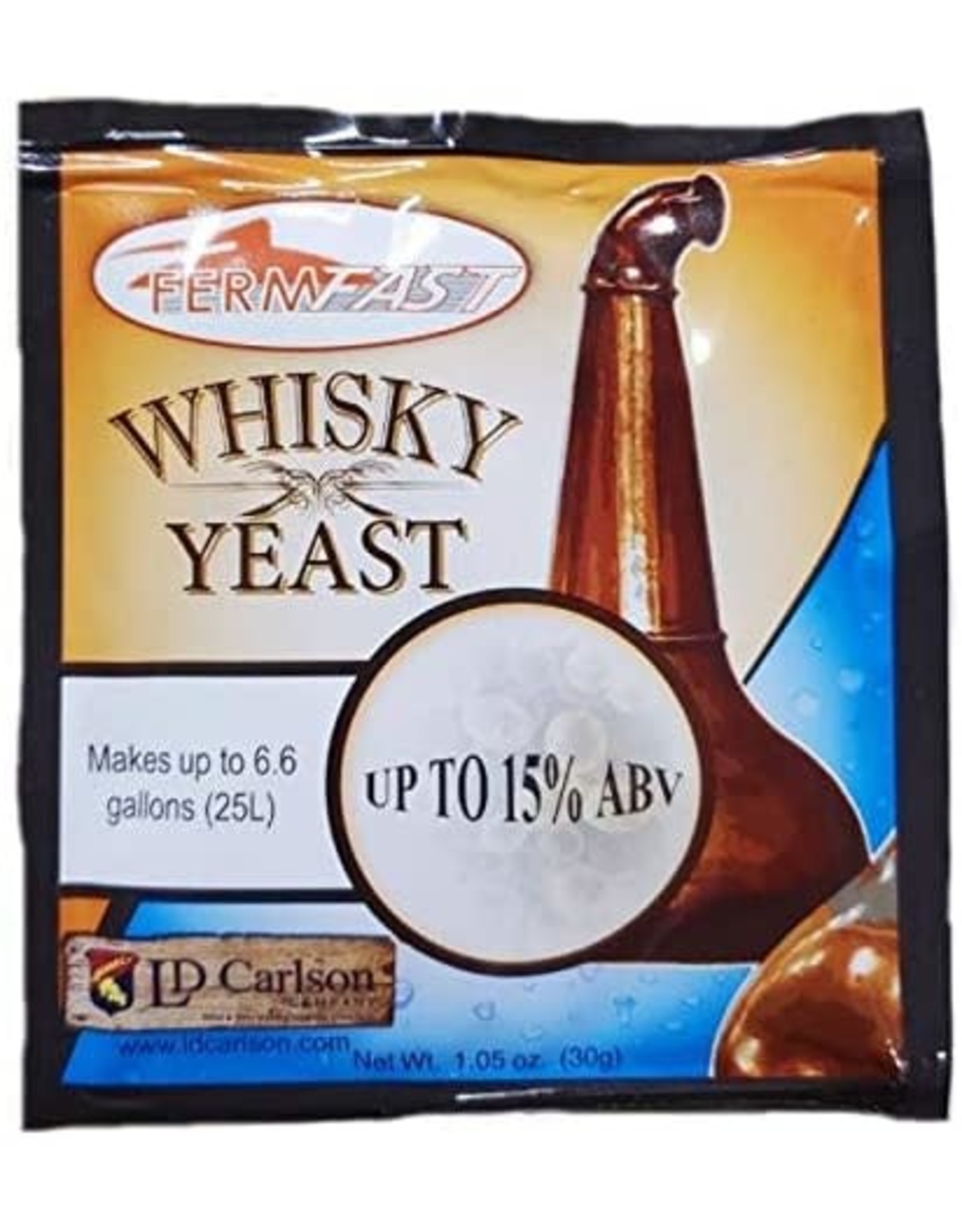 Whiskey Yeast FermFast W/enzyme 30 g The Cellar LLC