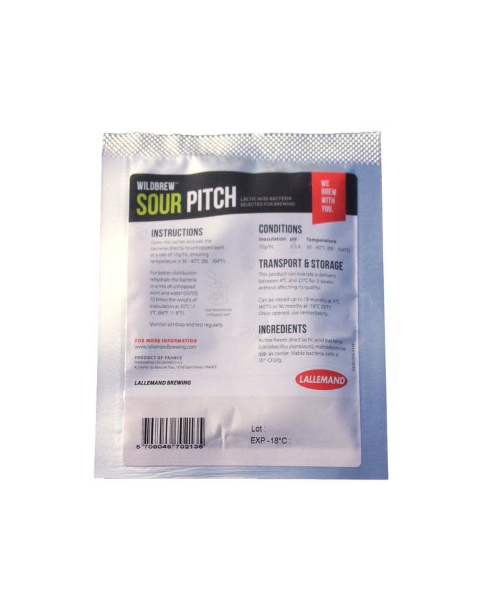 Lallemand Lallemand Wildbrew Sour Pitch Yeast