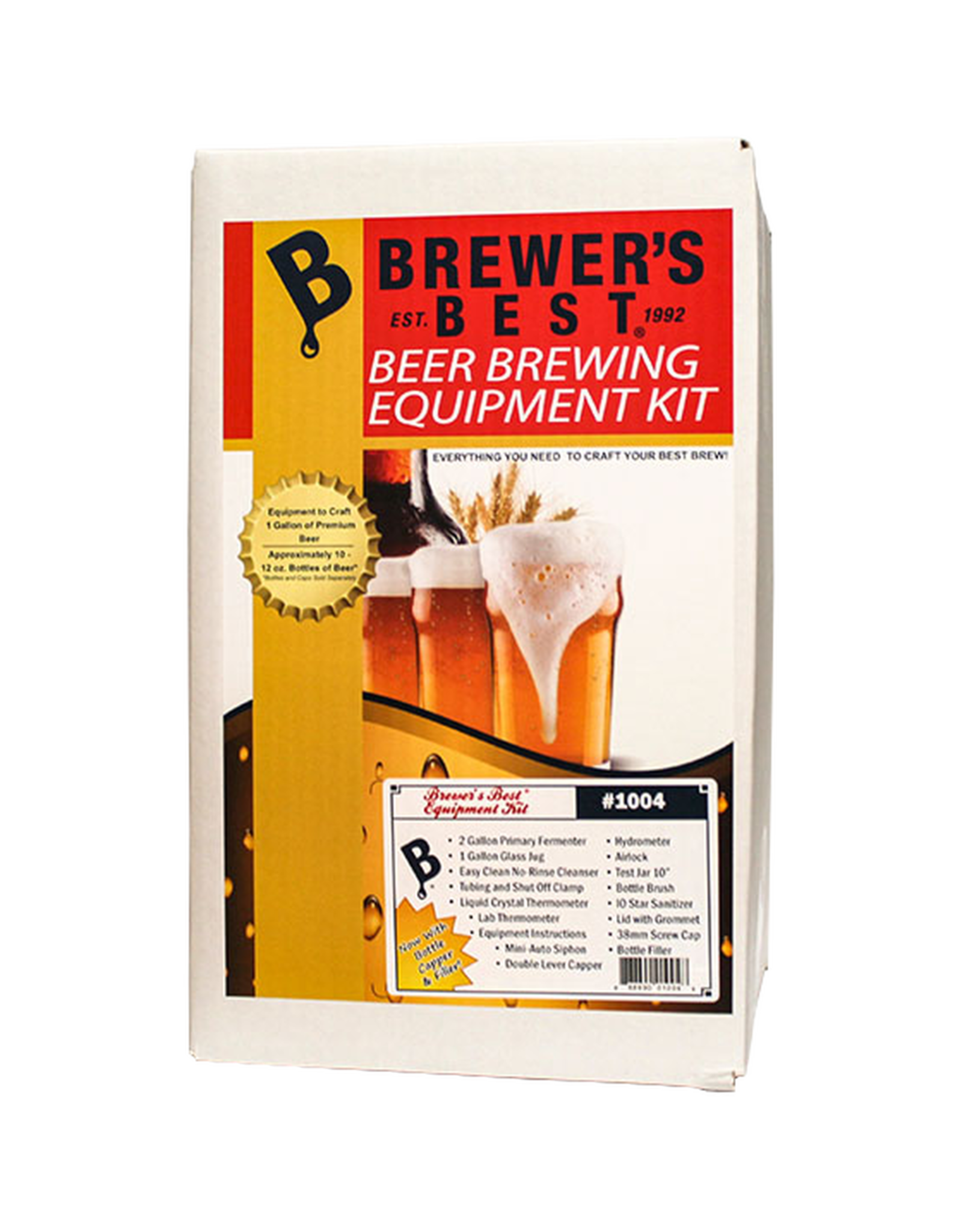 Brewer's Best 1 Gallon Beer Equipment Kit Brewers Best