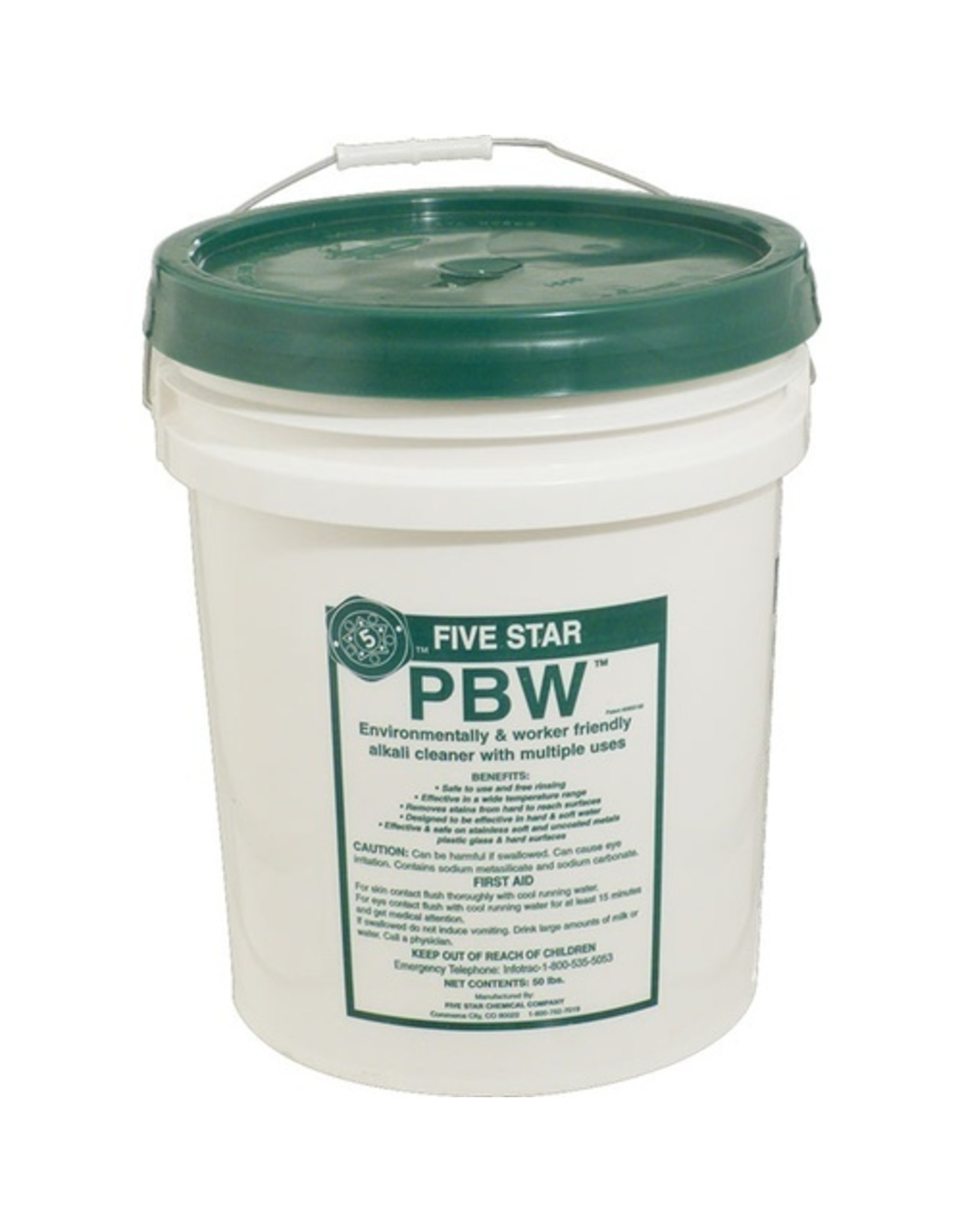 PBW PBW Brewery Wash Five Star 50 LB