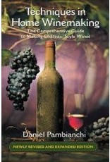 Techniques In Home Winemaking  (book)