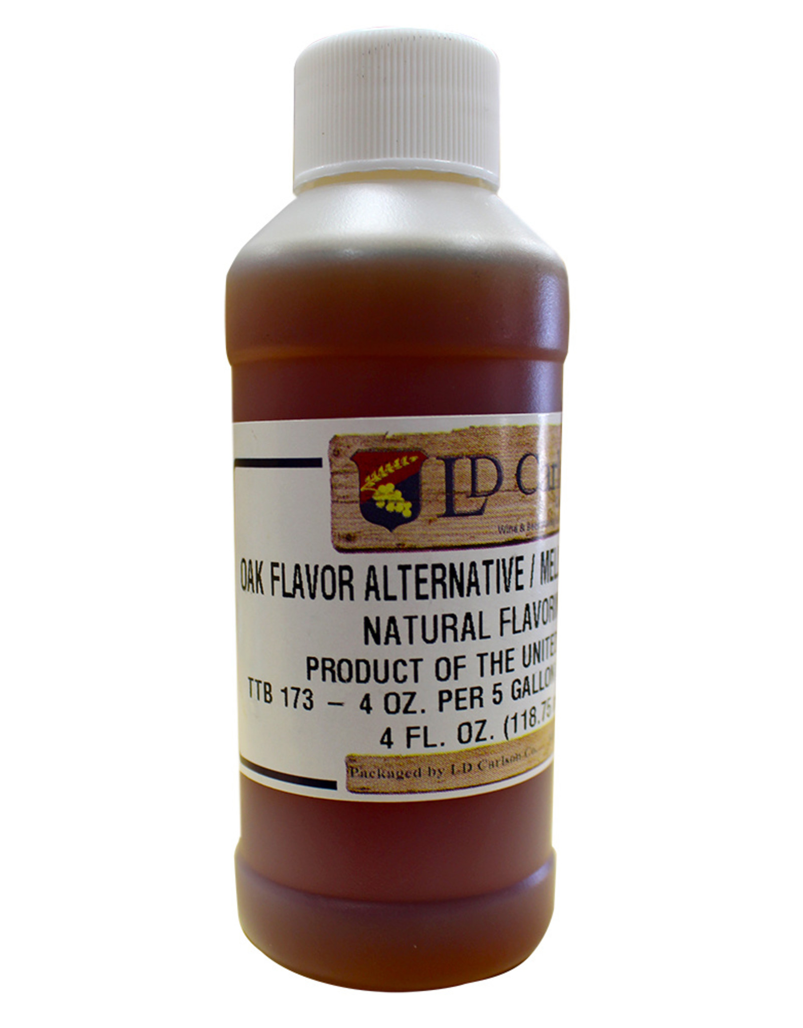 LD Carlson All natural extract 4 oz Oak Flavor Alternative