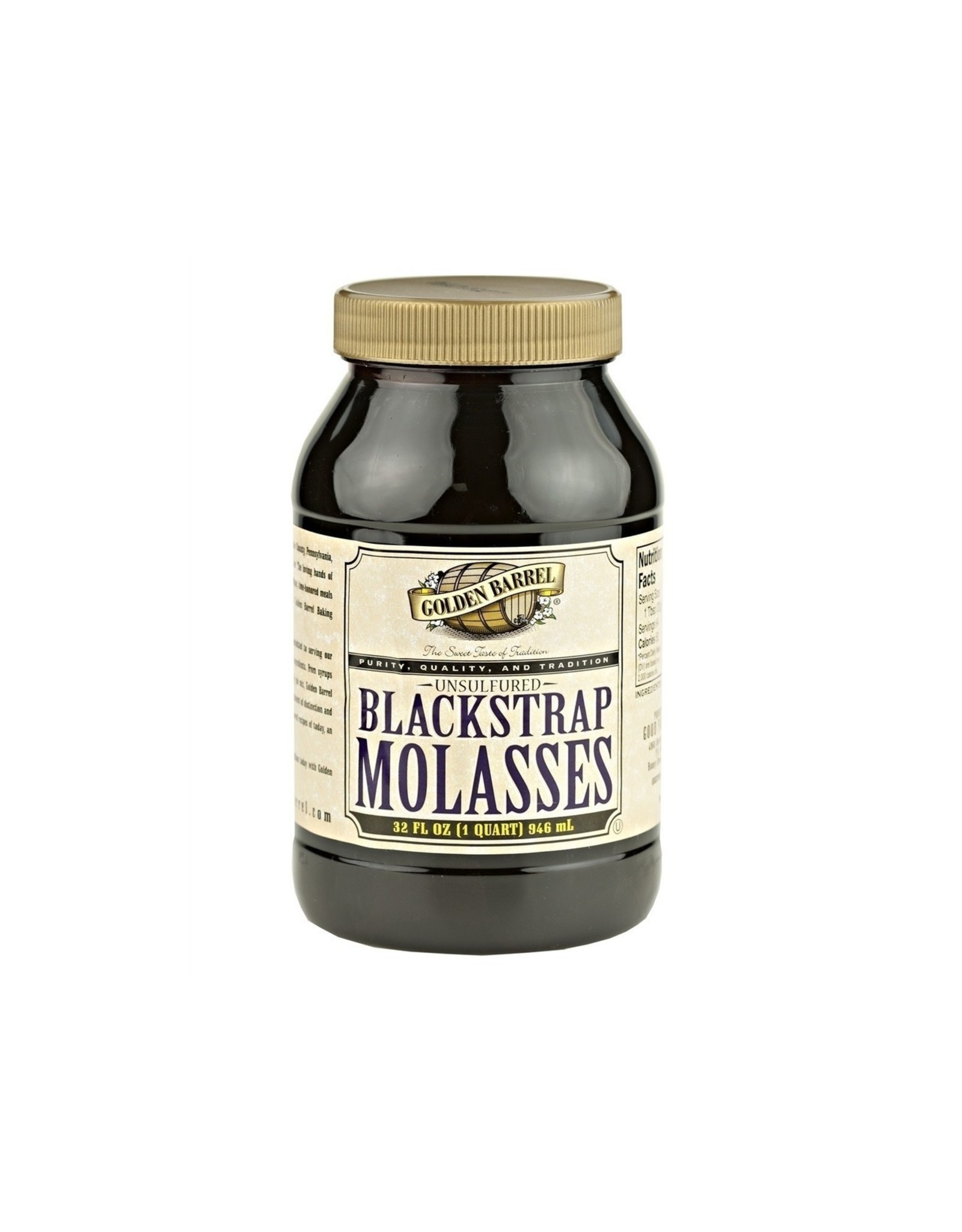 Golden Barrel Molasses Blackstrap Sulfur Free 32 oz