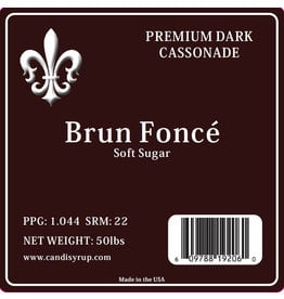 Sugar Candi Dark Brun fine 50 LB