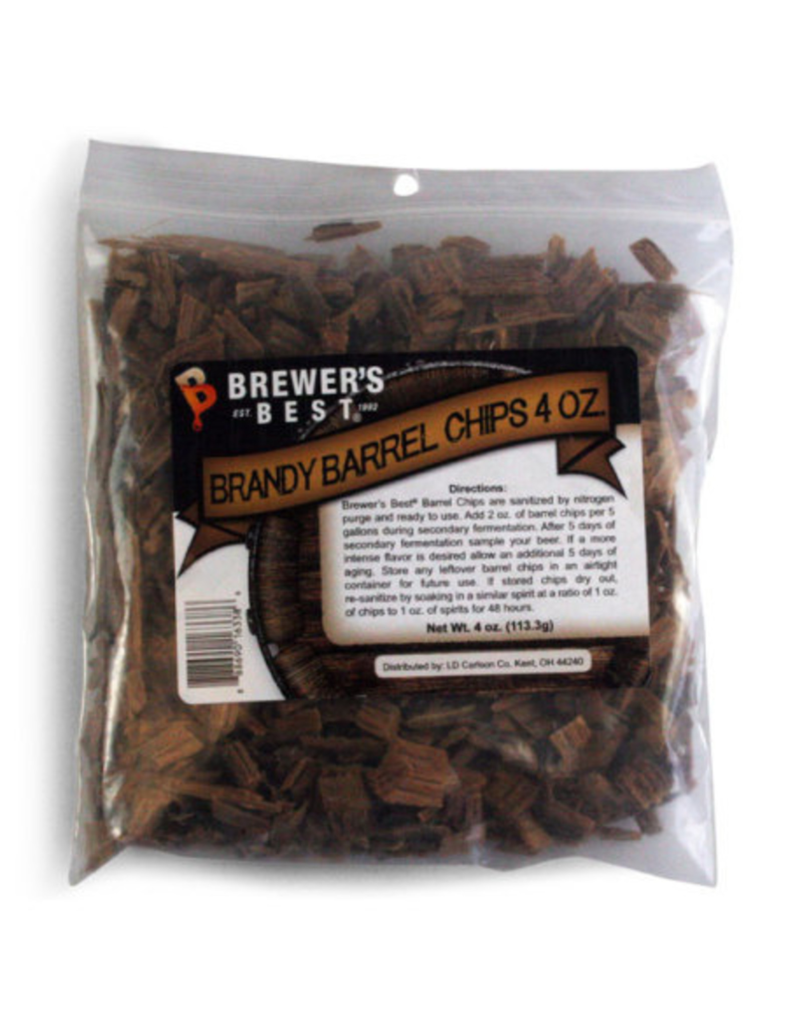 Brewer's Best Brandy Barrel oak Chips 4 oz