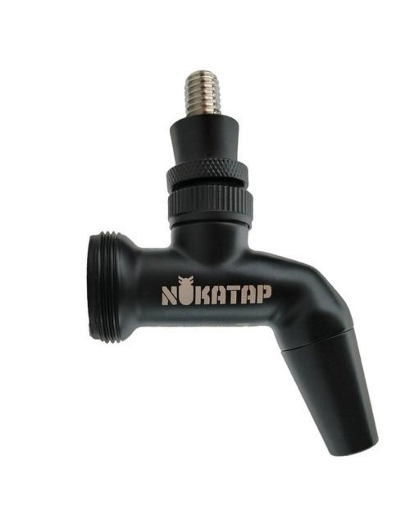 KegLand NukaTap® S/S Beer Faucet | Matte Black Finish | Stealth Bomber Edition |
