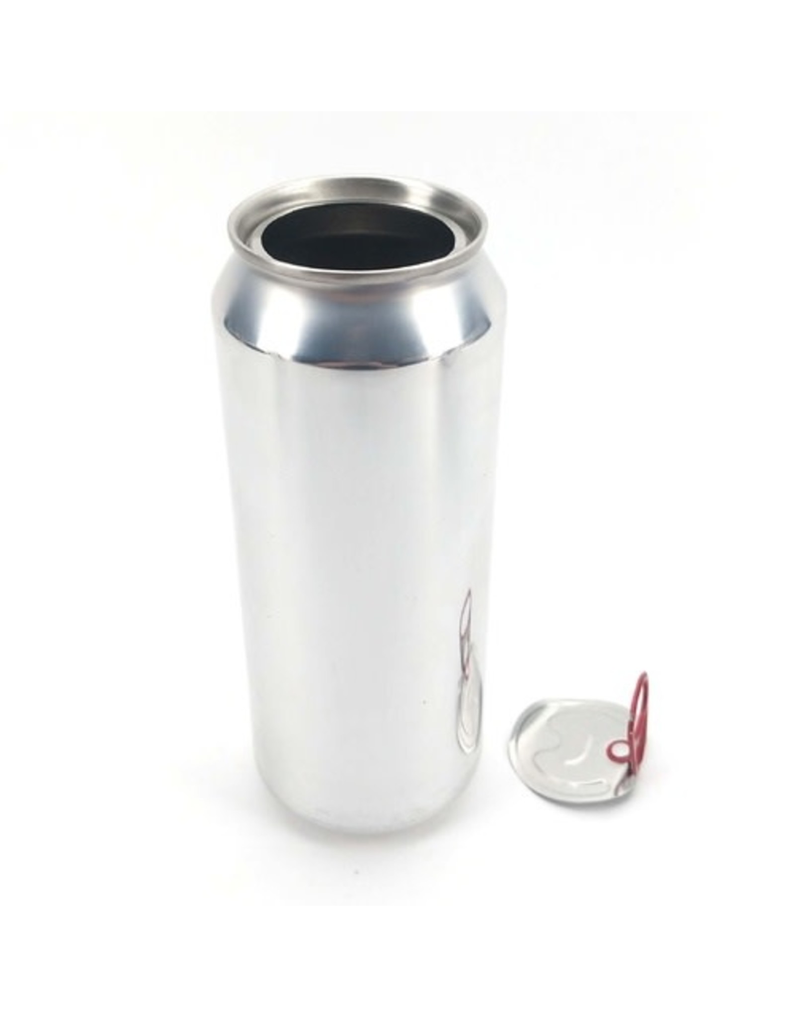 Cannular Can - Aluminum Silver 500 ml Full Aperature - Case 207 ct