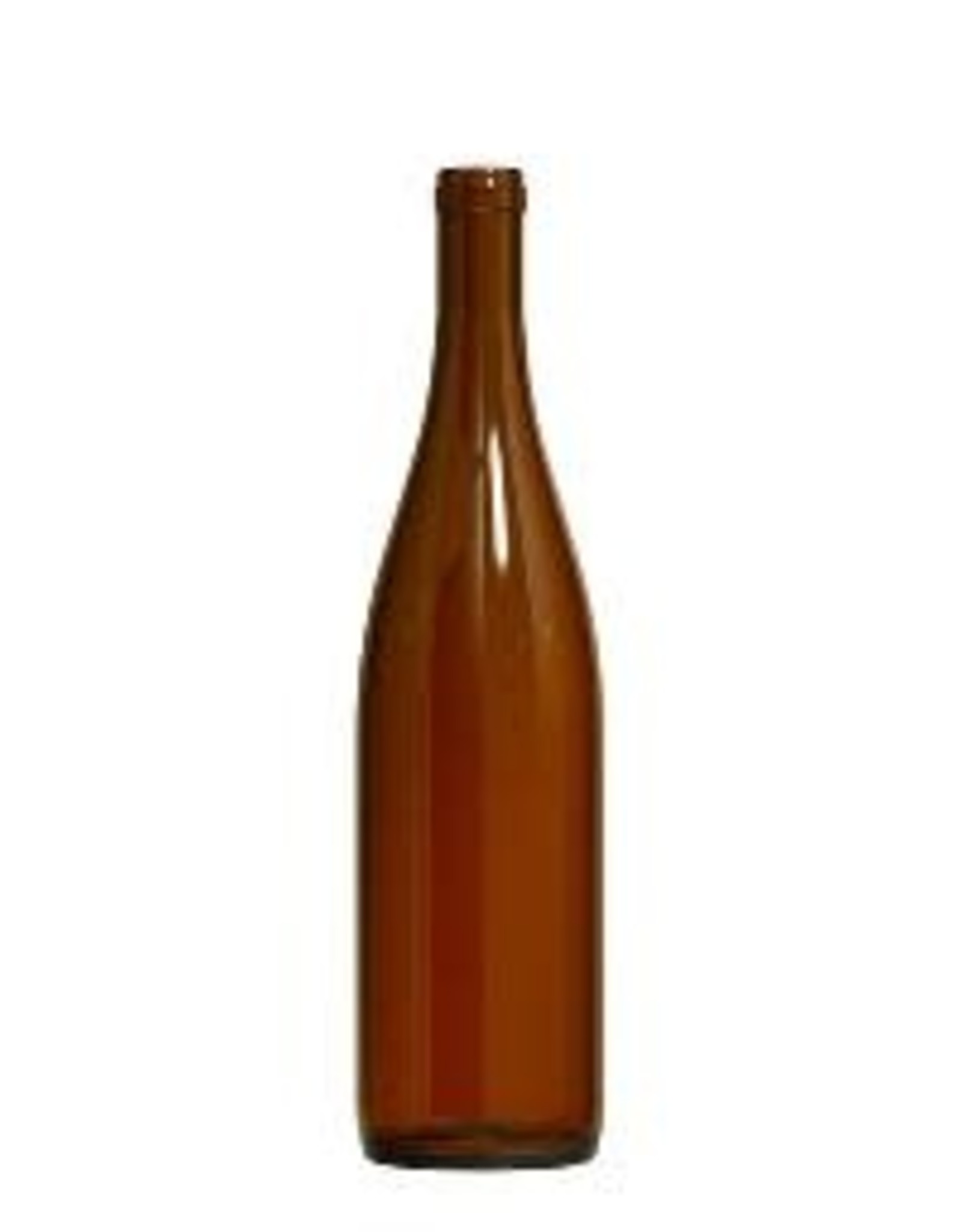 750 ml wine bottle Hock Amber case 12 ct