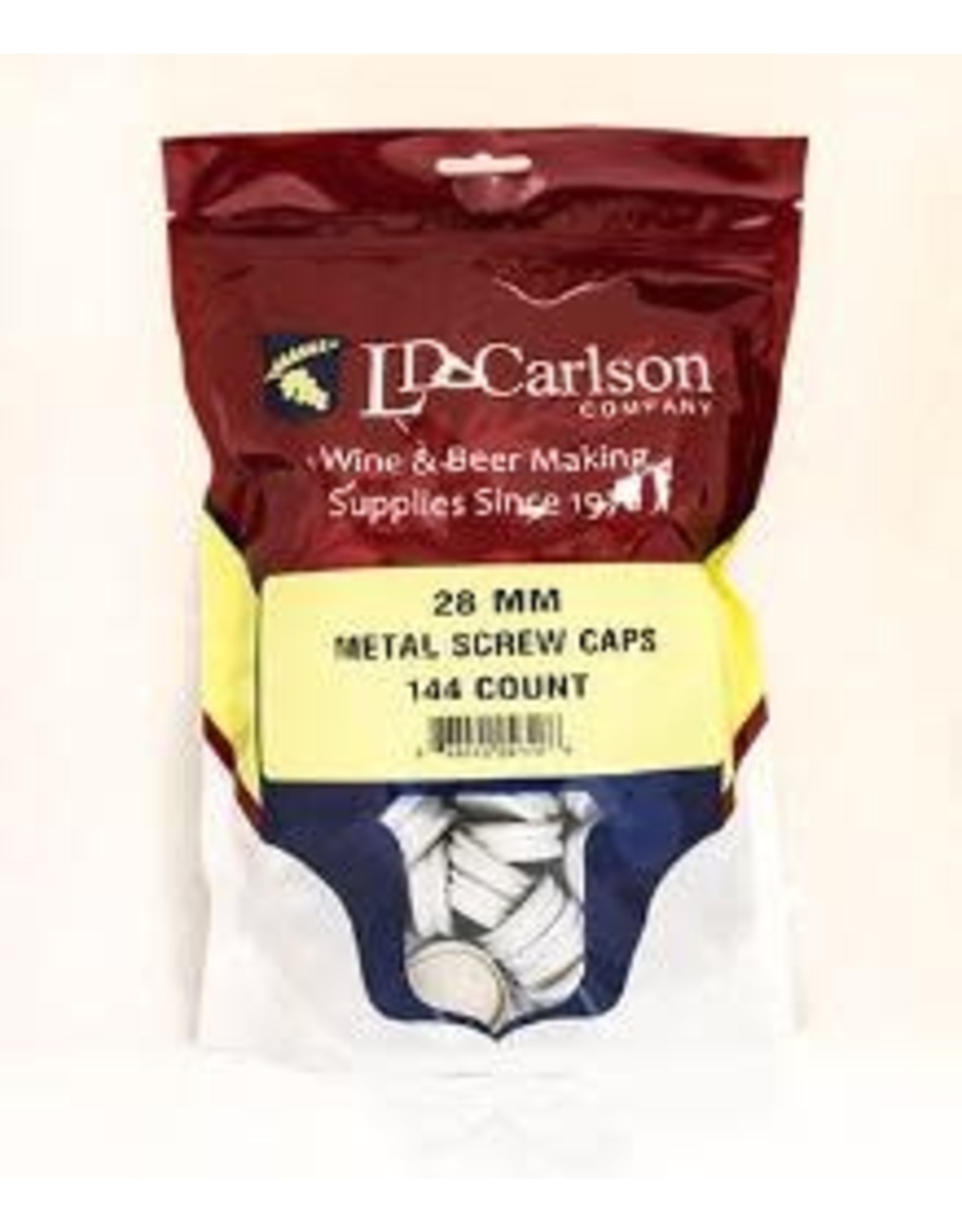 LD Carlson 28 mm Metal Screw Caps
