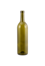 750 ml wine bottle Antique Green Bordeaux Punted 12 ct