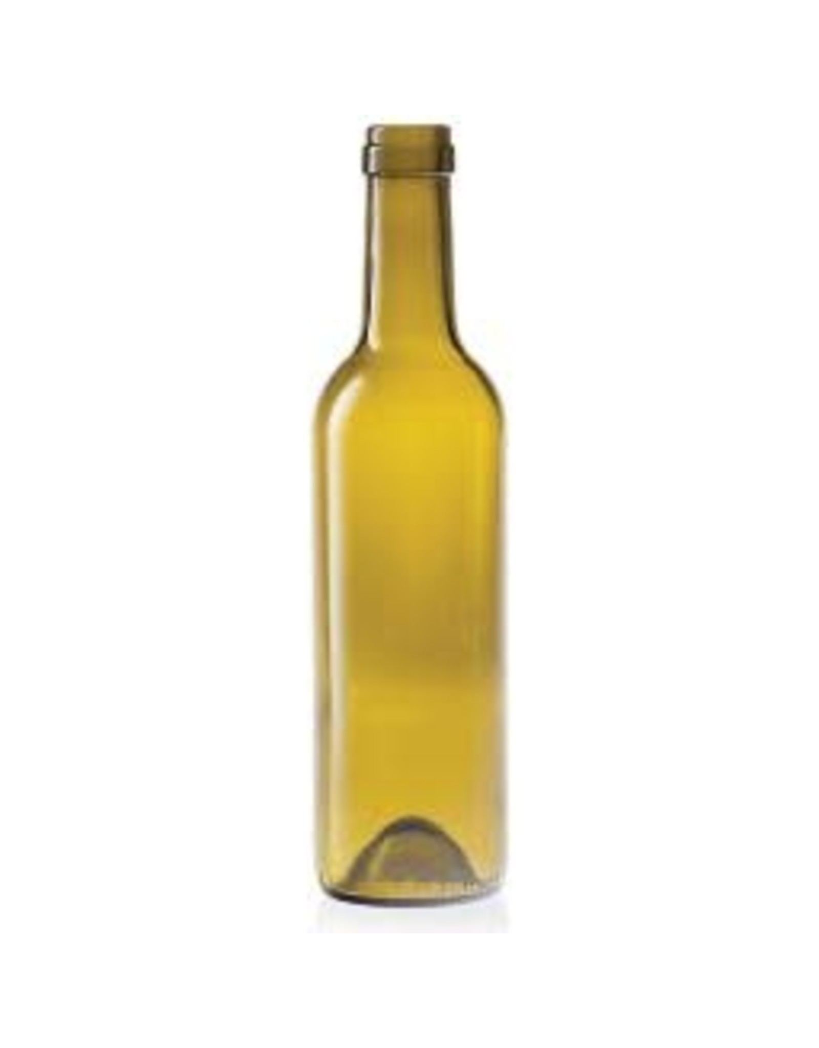 Semi Bordeaux 10" Antique Green punt 375 ml Wine Bottle Case 12 ct