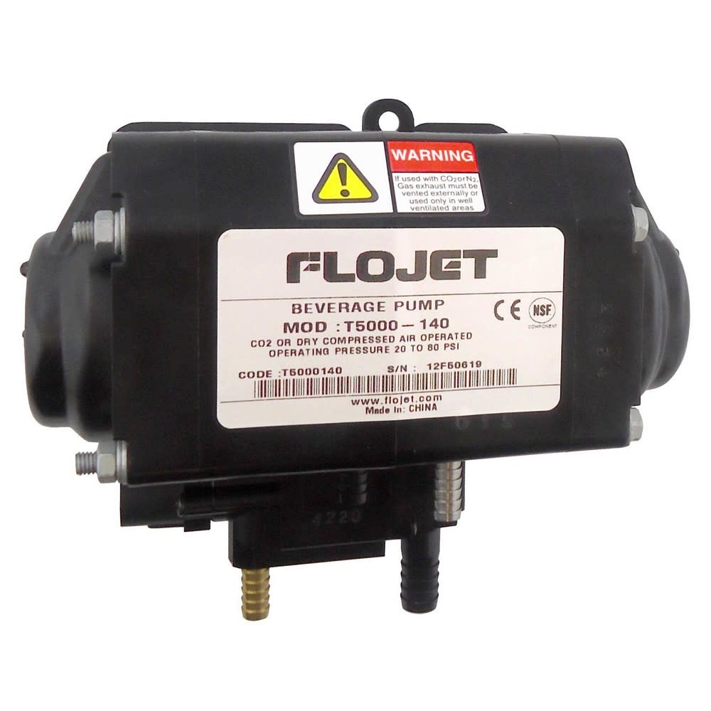 Flojet T5000-140 Co2 Bib Pump Assy 1/4 Flojet T5000-140 Co2 Bib Pump Assy 1/4