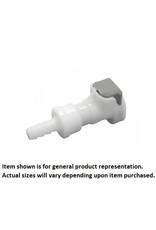 Foxx FEMALE QUICK DISC, 3/8"B-NO SHUTOFF (APC)