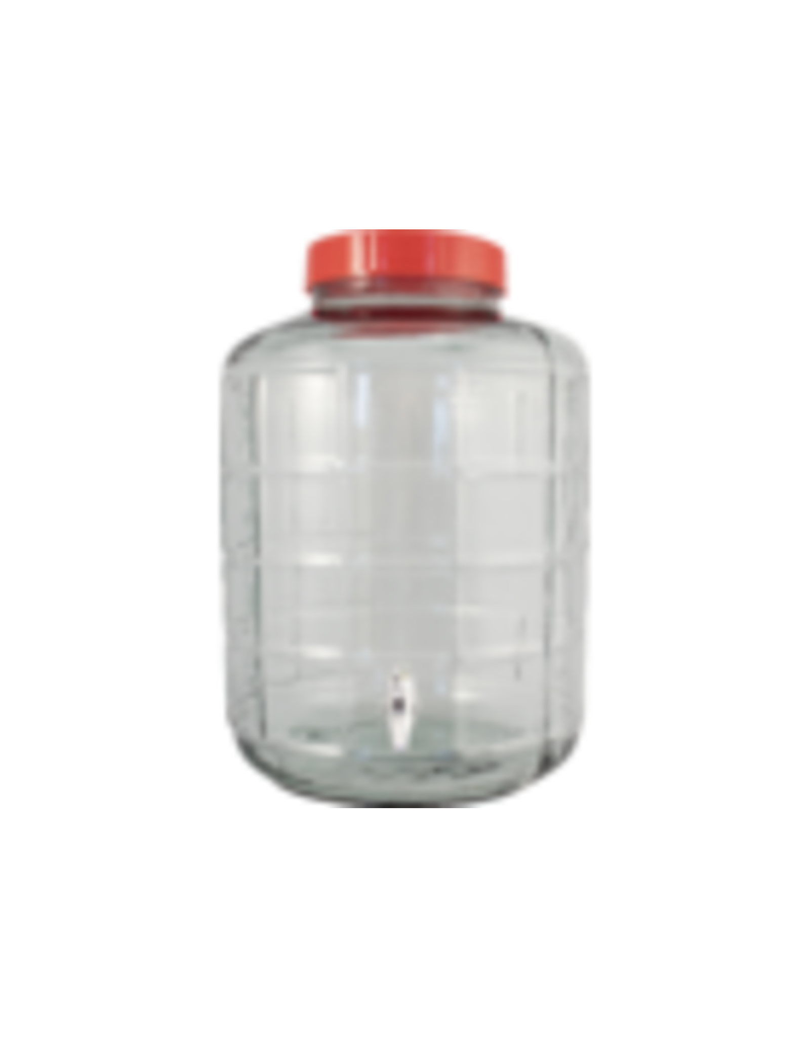 Glass Carboy | Wide Mouth | 6 gal | Carrying Harness | Ported w/ Spigot