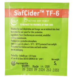 Fermentis SafCider  dry yeast TF-6 5g cider yeast
