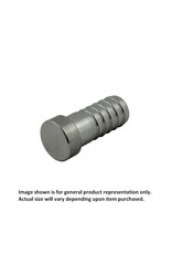 Foxx Plug 1/4" barb s/s