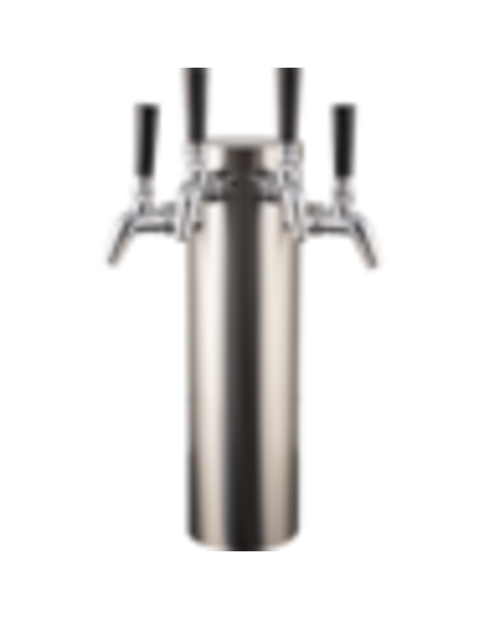 Komos Quad Tap KOMOS® Stainless Draft Tower With Intertap® Faucets (w/ Duotight Fittings)