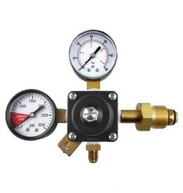 Nitrogen regulator 1/4 MFL w/ check valve 60 : 3000