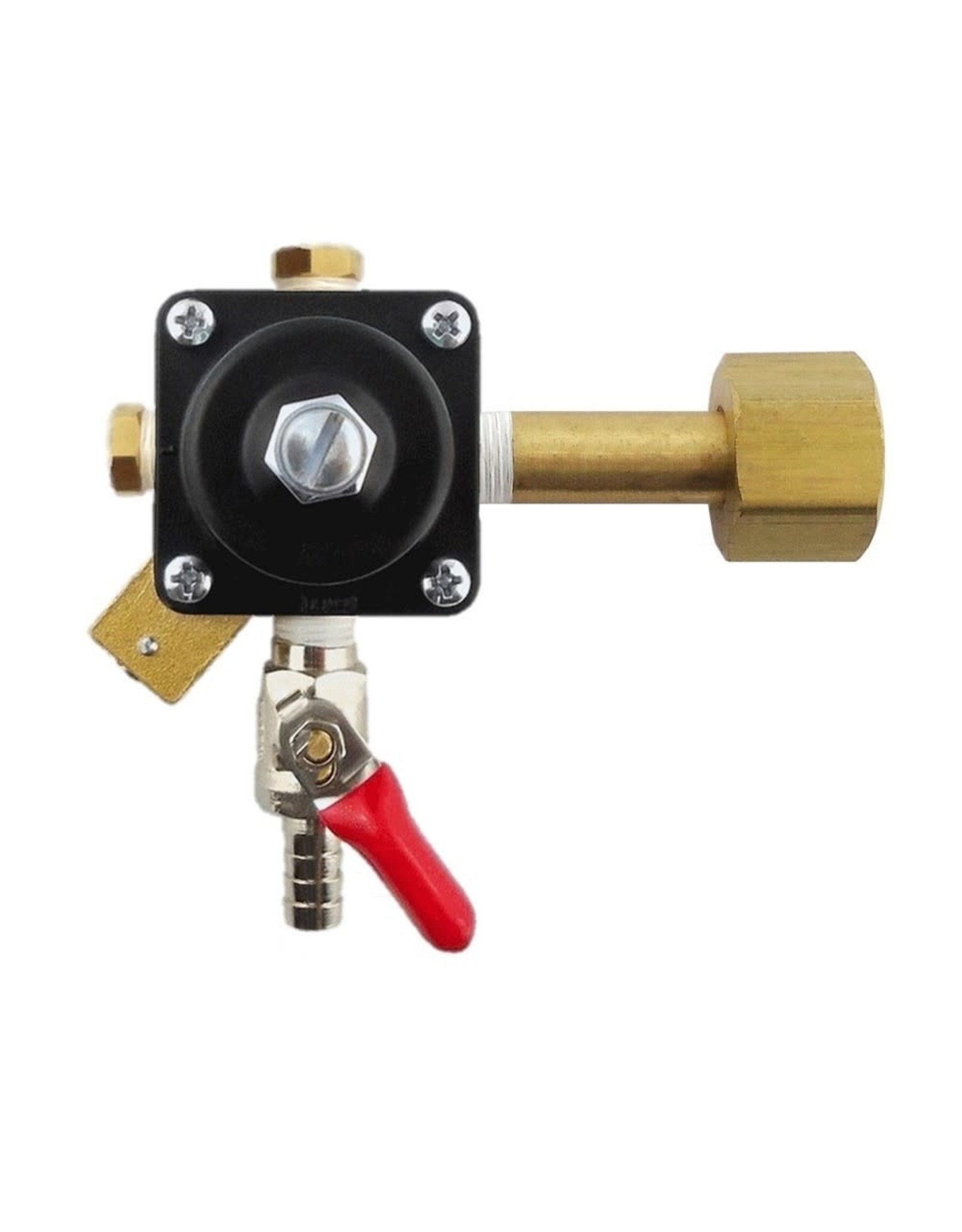 Preset 25 psi regulator 5/16 barb