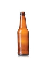 12 oz  Amber Beer Bottle Case 24 ct