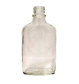 Flask Screw Top Clear 200 ml Single