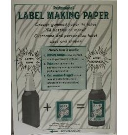 Label Making Paper