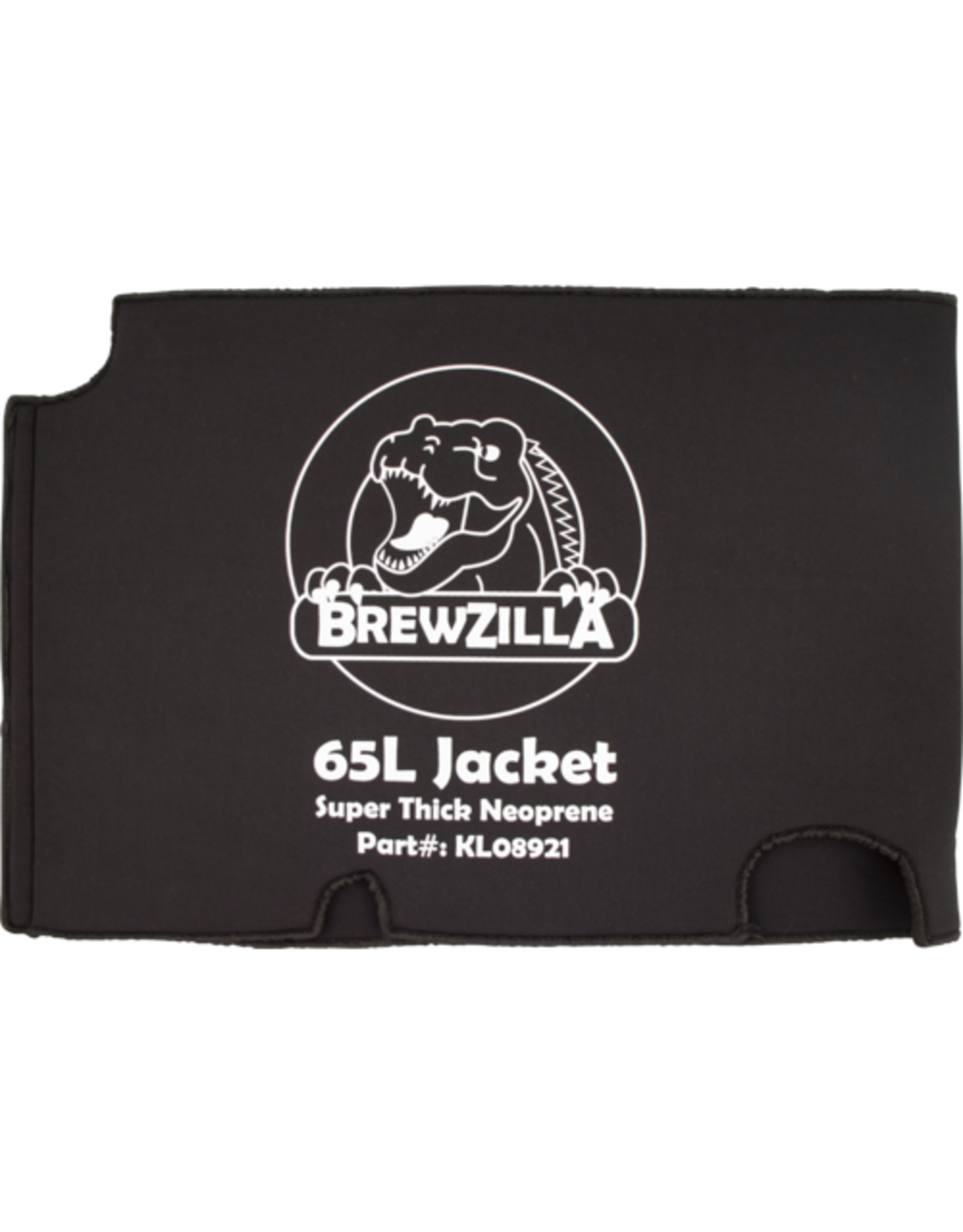 brewZilla BrewZilla Neoprene Jacket | 65L | Gen 3.1.1 & Older | DigiBoil Compatible | Improves Heating Times | Reduces Heat Loss | Removable for Faster Chilling