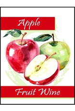 LD Carlson Apple Fruit 30 ct Wine Labels
