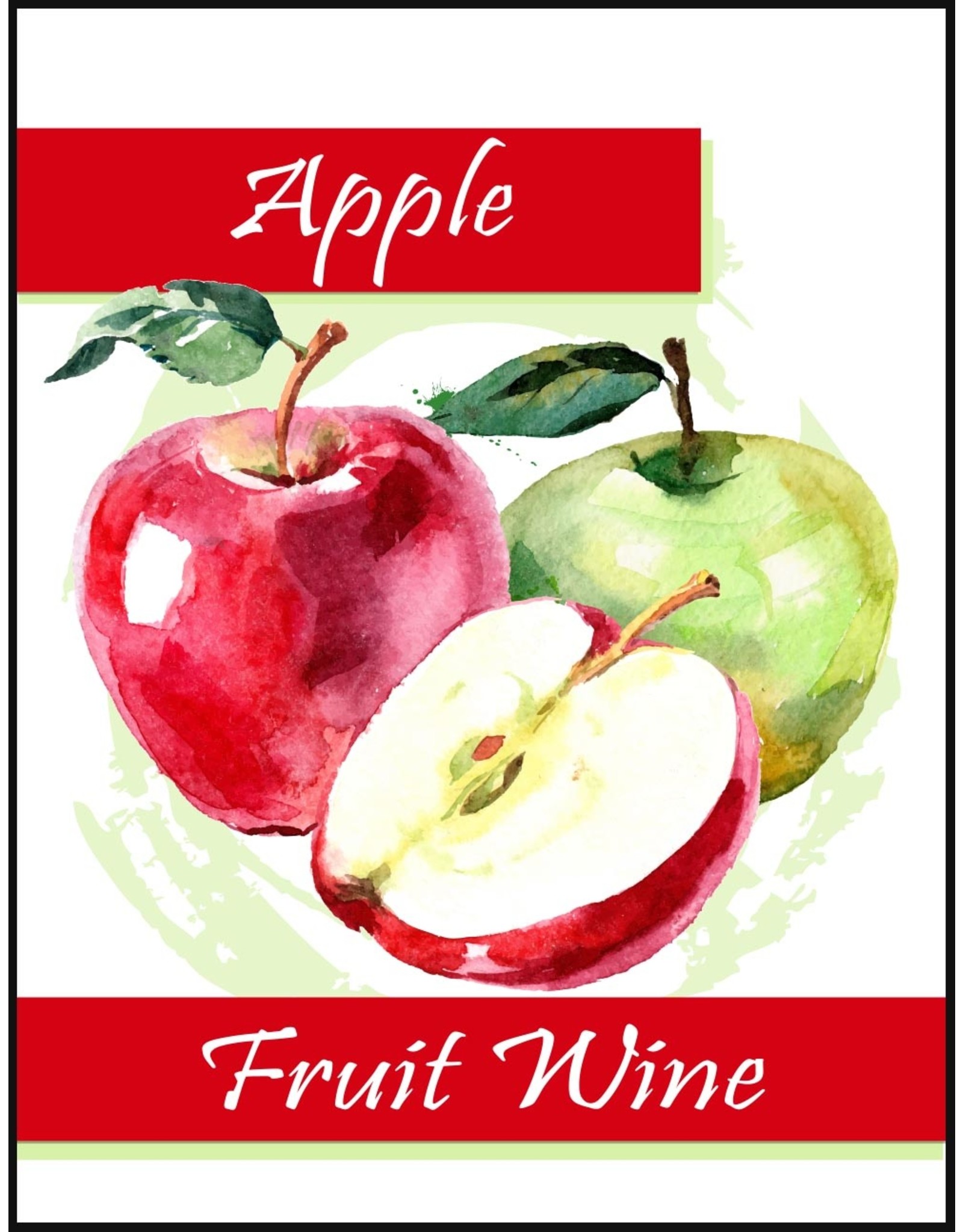 LD Carlson Apple Fruit 30 ct Wine Labels
