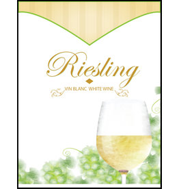 LD Carlson Riesling 30 ct Wine Labels
