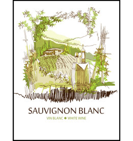 LD Carlson Sauvignon Blanc 30 ct Wine Labels