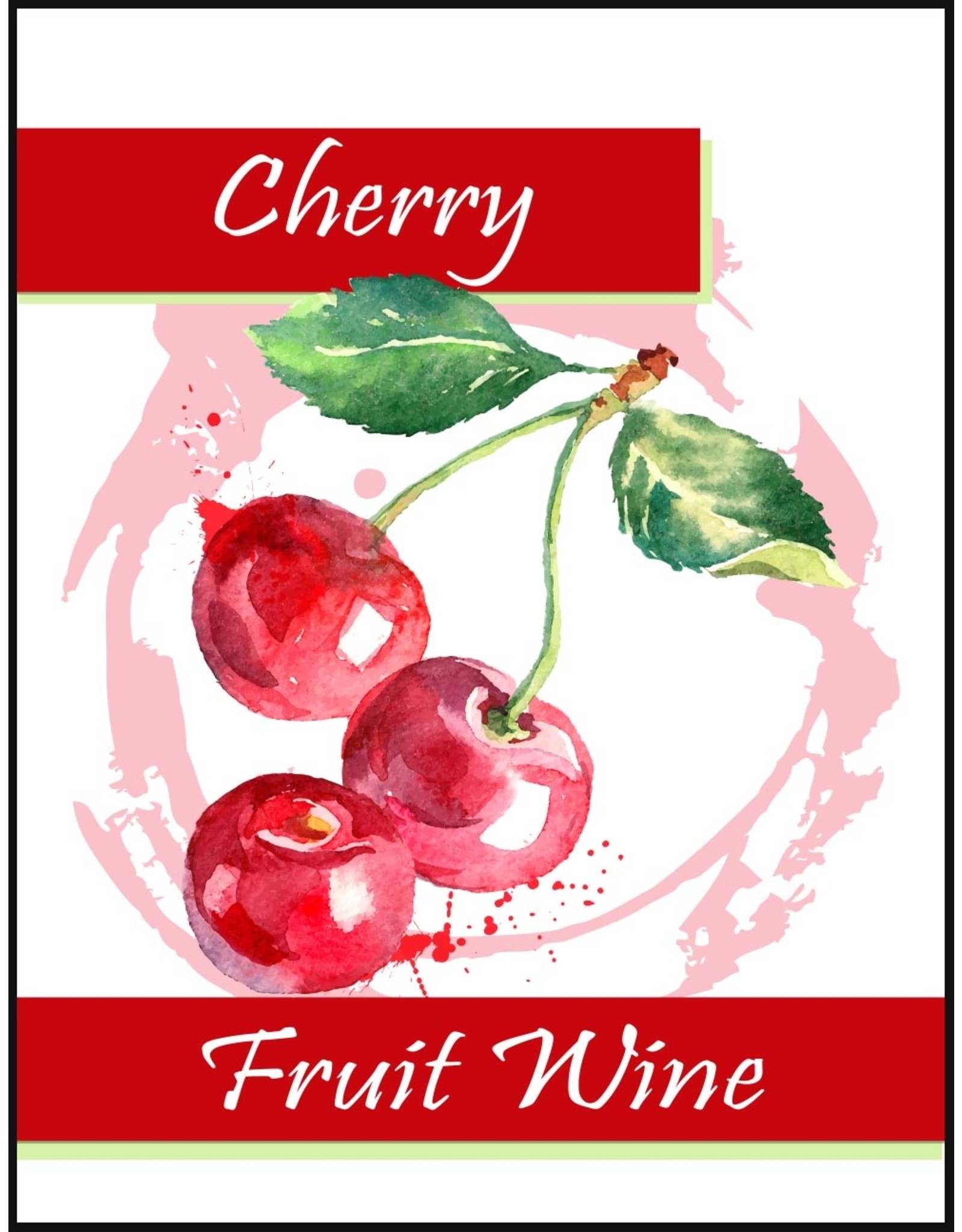 LD Carlson Cherry Fruit 30 ct Wine Labels