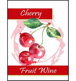 LD Carlson Cherry Fruit 30 ct Wine Labels