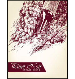 LD Carlson Pinot Noir 30 ct Wine Labels