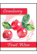 LD Carlson Cranberry 30 ct Wine Labels