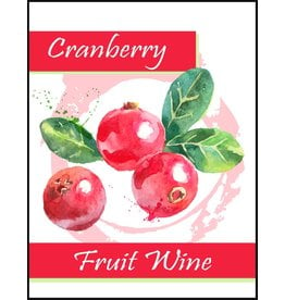 LD Carlson Cranberry 30 ct Wine Labels