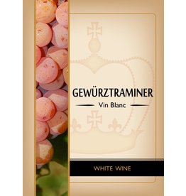 LD Carlson Gewurztraminer 30 ct Wine Labels