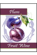 LD Carlson Plum Fruit 30 ct Wine Labels