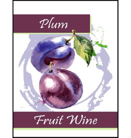 LD Carlson Plum Fruit 30 ct Wine Labels
