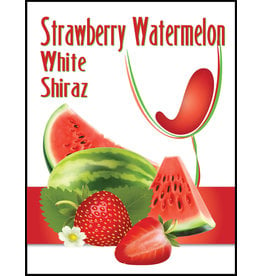 LD Carlson Strawberry Watermelon 30 ct Wine Labels