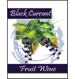 LD Carlson Black Currant Fruit 30 ct Wine Labels