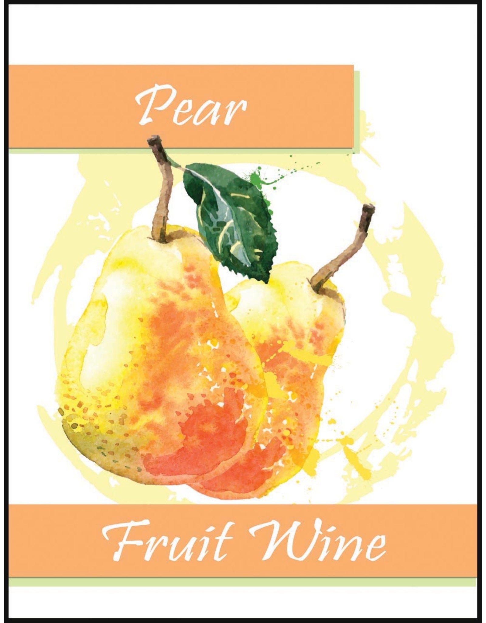LD Carlson Pear Fruit 30 ct Wine Labels