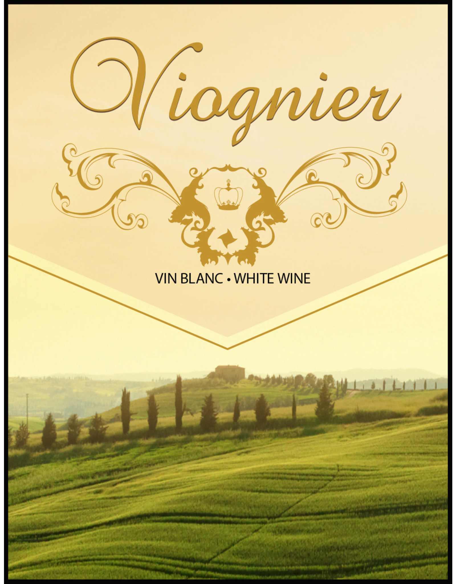 LD Carlson Viognier 30 ct Wine Labels
