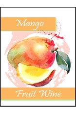 LD Carlson Mango Fruit 30 ct Wine Labels