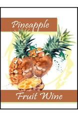 LD Carlson Pineapple Fruit 30 ct Wine Labels