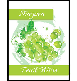 LD Carlson Niagara Fruit 30 ct Wine Labels
