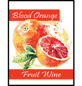 LD Carlson Blood Orange Fruit 30 ct Wine Labels